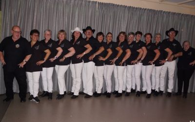 Terry White optreden bij de Rijnmond Country Dancers  in Pernis