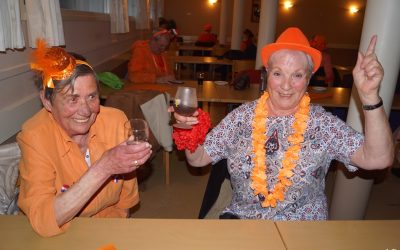 Oranje Dansen bij de Big Wheel Dansers Utrecht