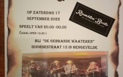 17 Sept Ramblin Boots in Hengevelde