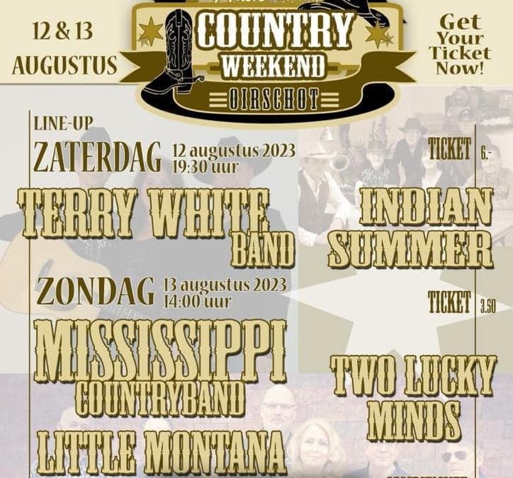 12 & 13 Aug Country Festival Oirschot