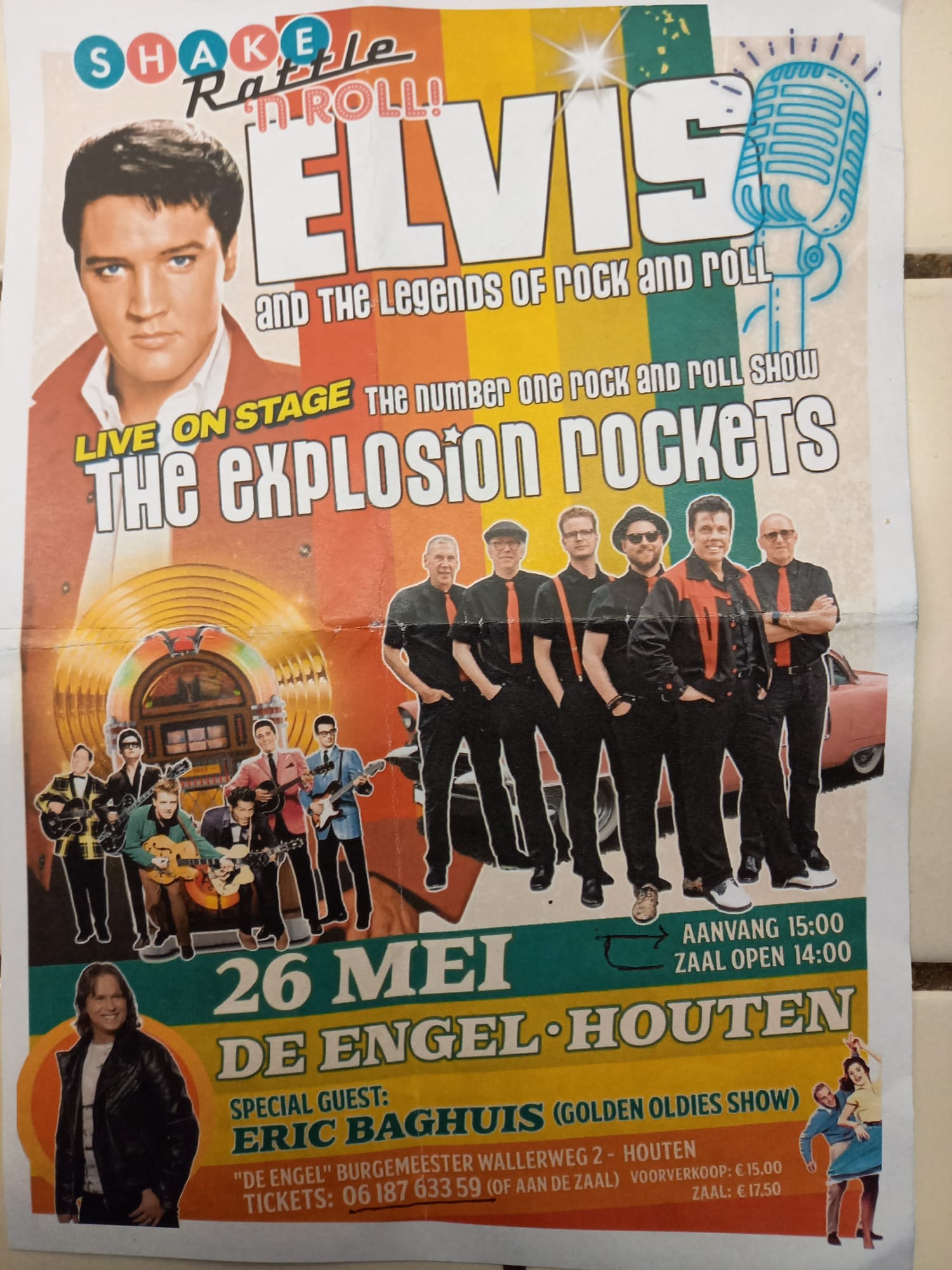 Shake Rattle and Roll Elvis in Houten