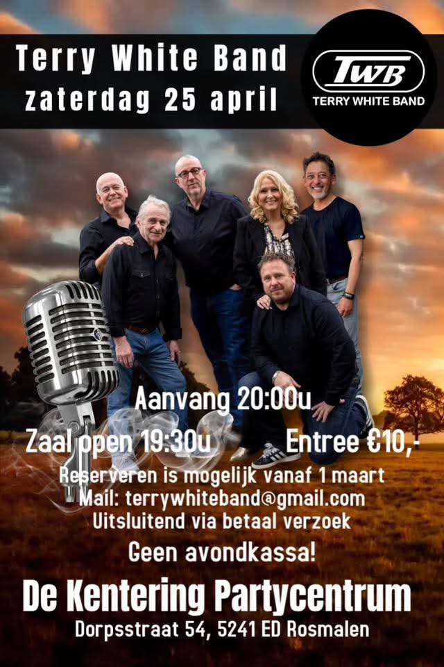 Terry White in de Kentering Rosmalen